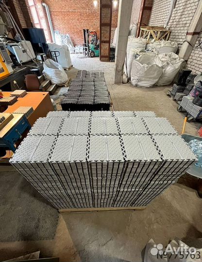 Модульный настил для гаража