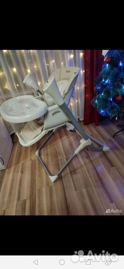 Стульчик для кормления 2в1(качель)