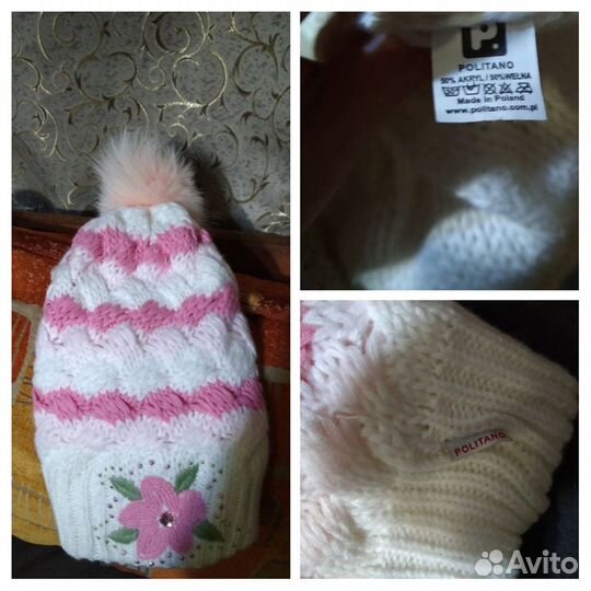 Шапочка для девочки