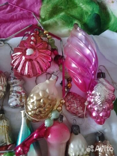 Елочные игрушки СССР