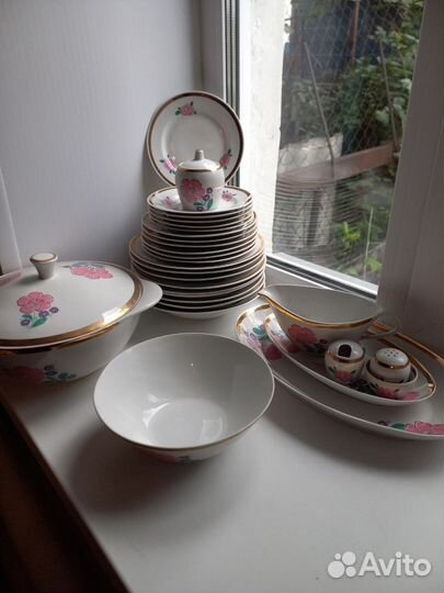 Сервиз столовый отечественный