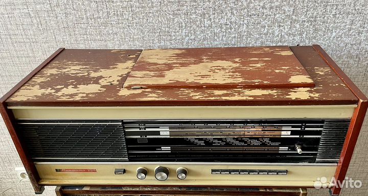 Ламповая радиола СССР