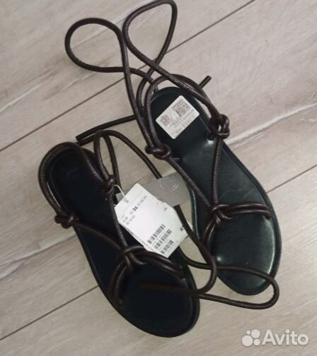 Босоножки H&M 36-37 размер, натуральная кожа