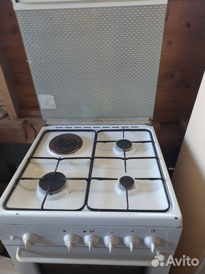 Газовая плита с электрической духовкой