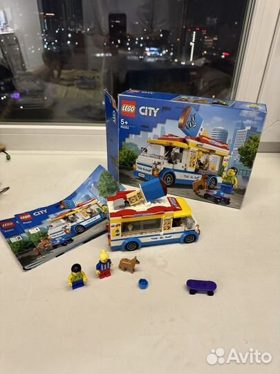 Lego city 60253 фургон с мороженым лего