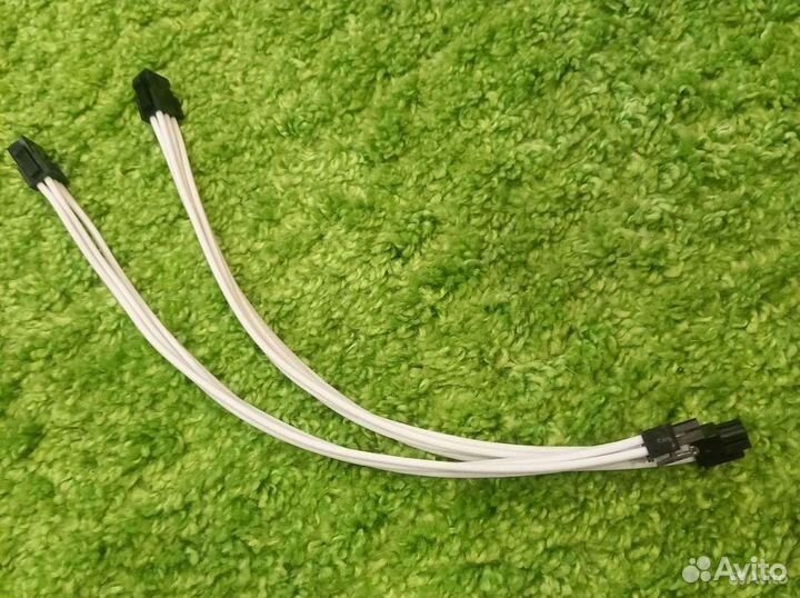 Удлинитель моддинг белые провода