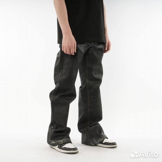 Acne studios джинсы клёш