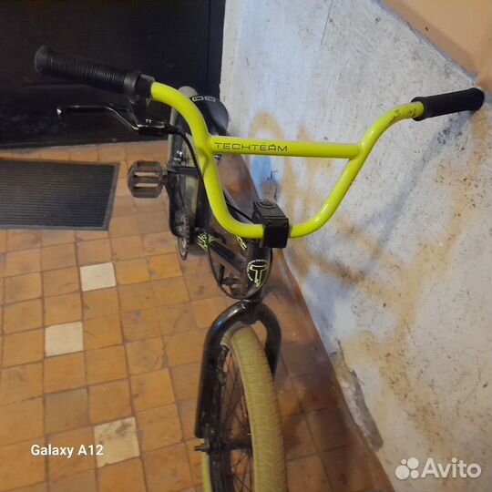 BMX Tech team зелёно чёрный