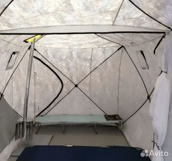 Палатка зимняя трехслойная