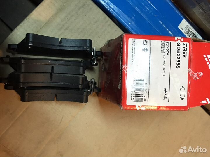 Колодки тормозные Toyota