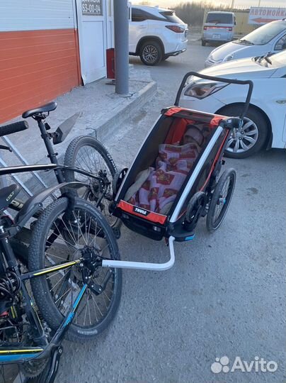 Велоприцеп велоколяска Thule chariot cross