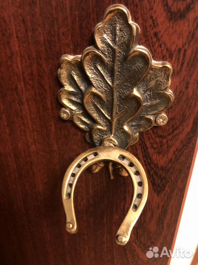 Бронзовый рожок для обуви