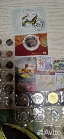 Набор монет и марок