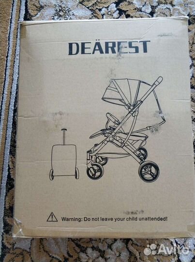 Прогулочная коляска dearest 818+