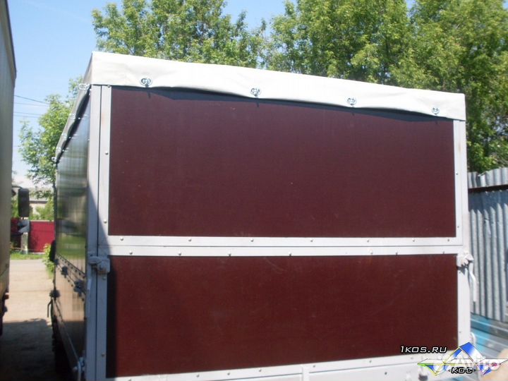 Задняя подъёмная створка для Газелей вместо полога