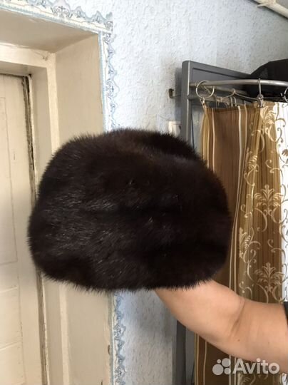 Шапка норковая женская