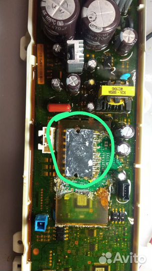 Ремонт блоков управления стиральных машин