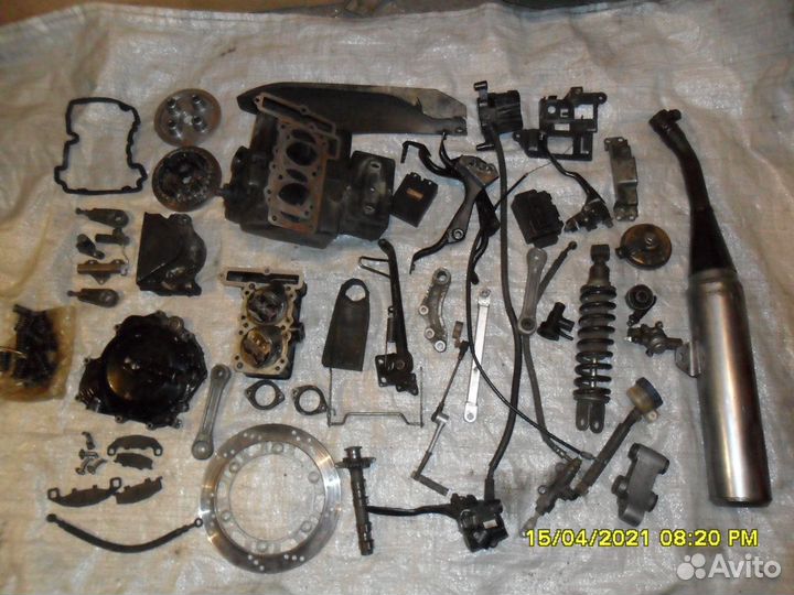 Kawasaki Ninja gpx 250 (ZZR-250) в разбор