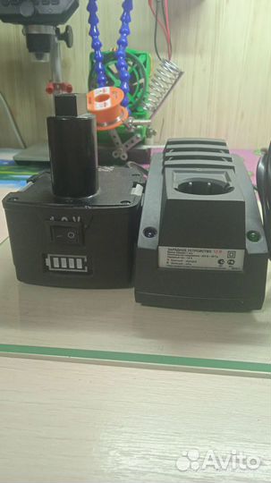 Аккумулятор 12в для шурика интерскол литий-ионный