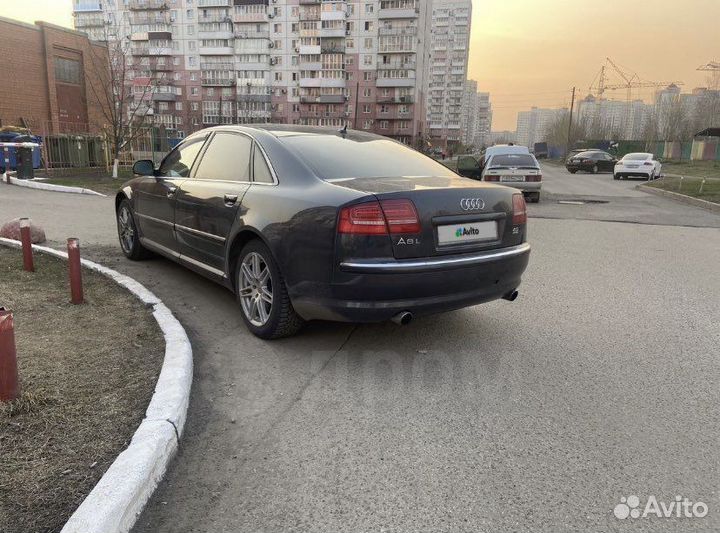 Audi A8 4.2 AT, 2007, 279 000 км