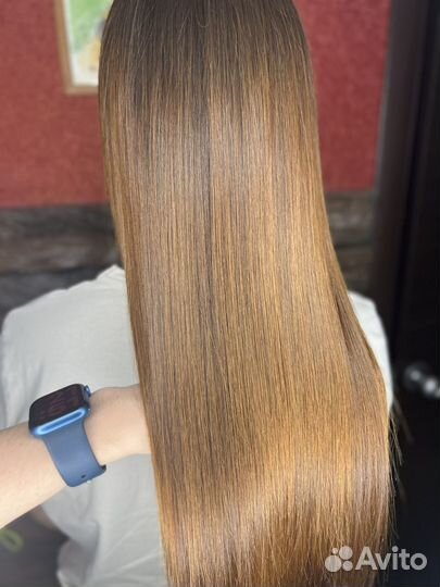 Кератин ботокс окрашивание