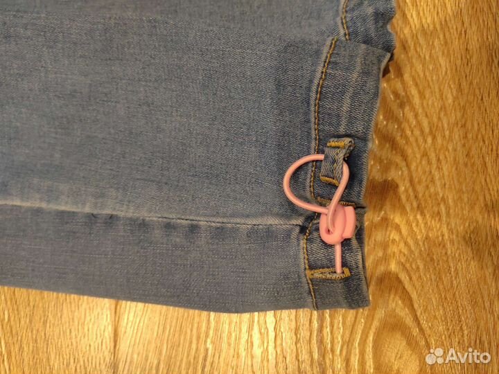 Джинсы для девочки новые 98