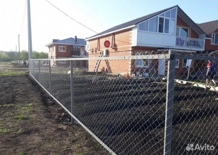 Заборы из профнастила,калитки