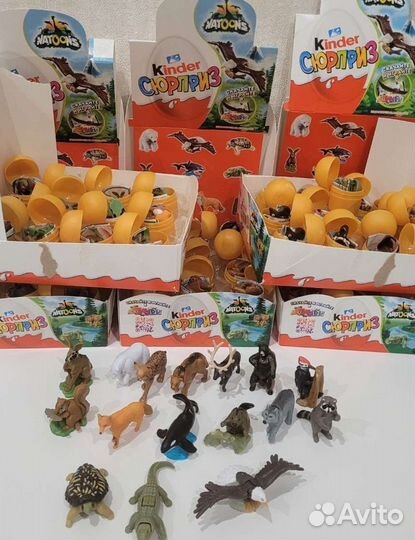 Киндеры из серии Натунс 2022 и другие