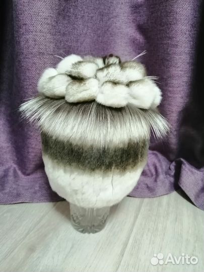 Шапка женская вязаная