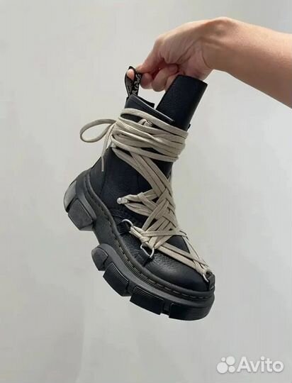 Ботинки Rick Owens x Dr Martens Megalace Boots