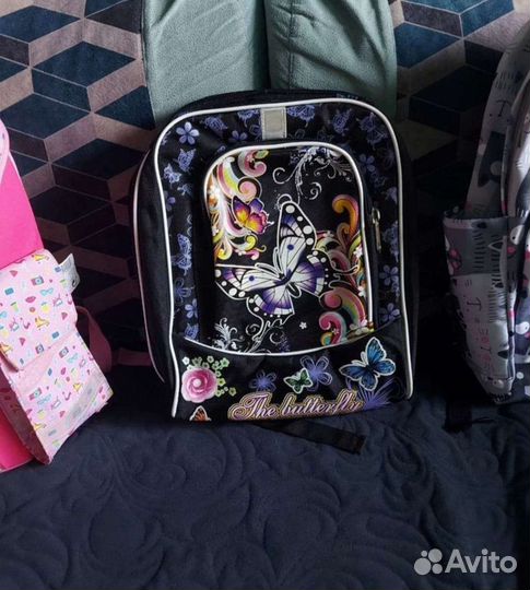 Рюкзак школьный для девочки бу