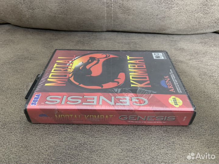 Sega Genesis. Mortal Kombat. Sealed