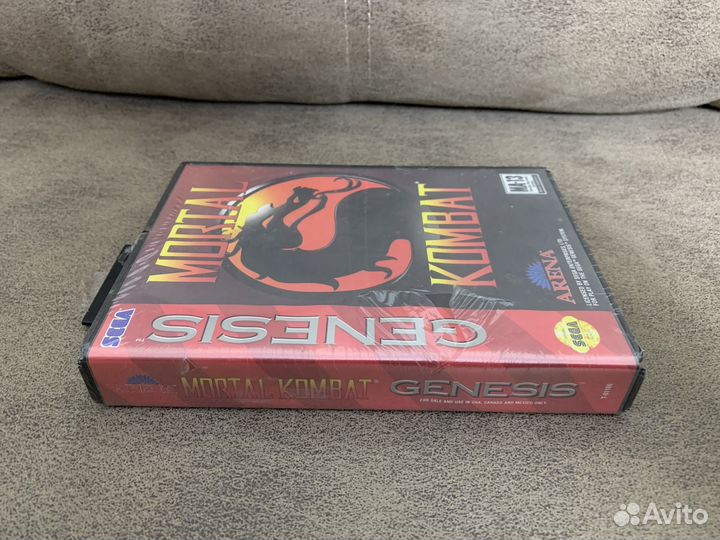 Sega Genesis. Mortal Kombat. Sealed