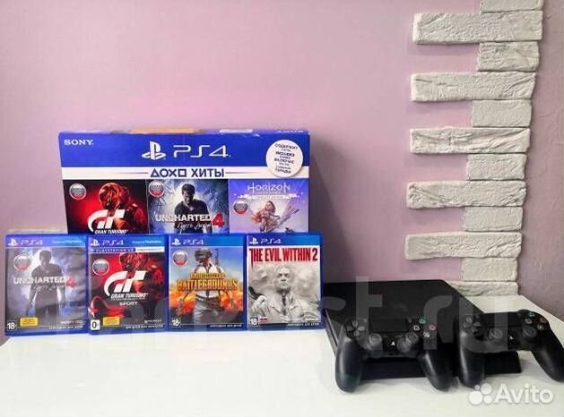 Sony playstation 4 +408игр
