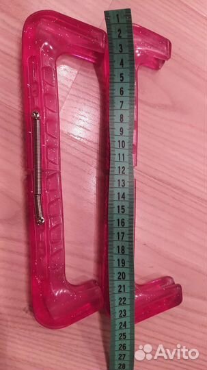 Чехлы для коньков с глиттером на 29-32 р-р