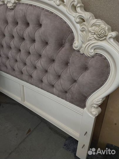 Перетяжка и ремонт кровати (бесплатная доставка)