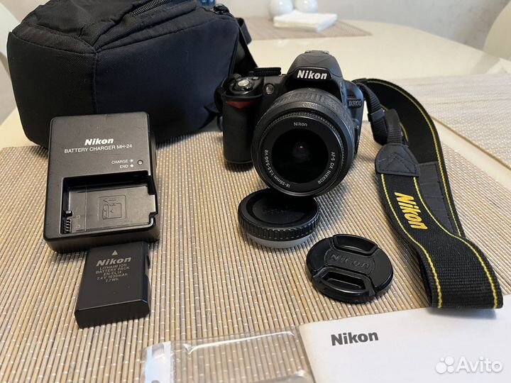 Зеркальный фотоаппарат nikon d3100