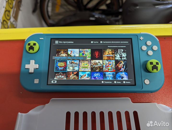 Nintendo switch lite жирный комплект