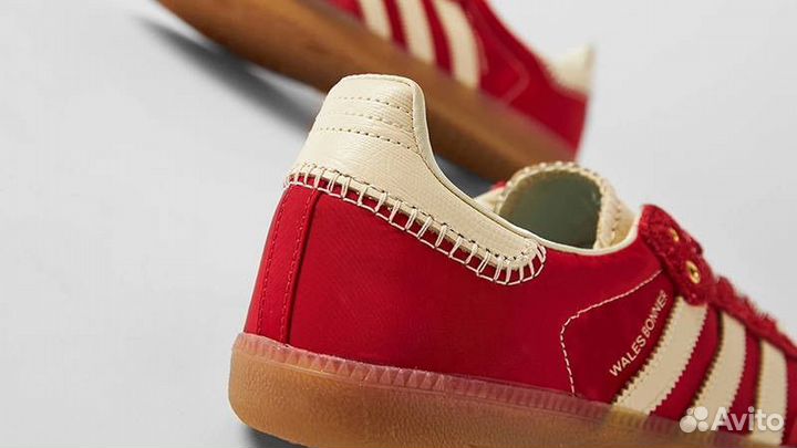 Adidas X samba wales bonner RED white