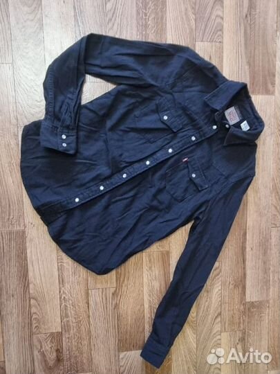 Рубашка джинсовая чёрная Levi's оригинал новая