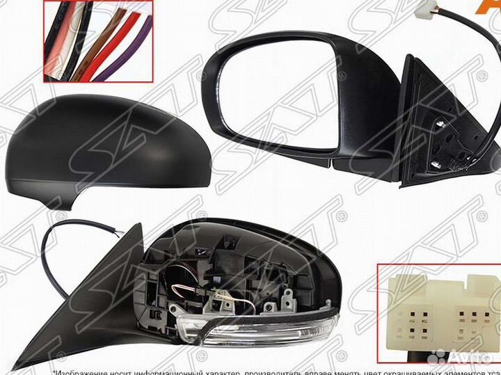 Зеркало toyota camry 06-11