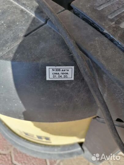 Строительный пылесос karcher бу