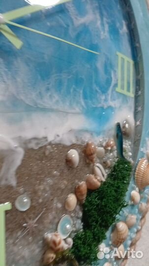 Часы из эпоксидной смолы