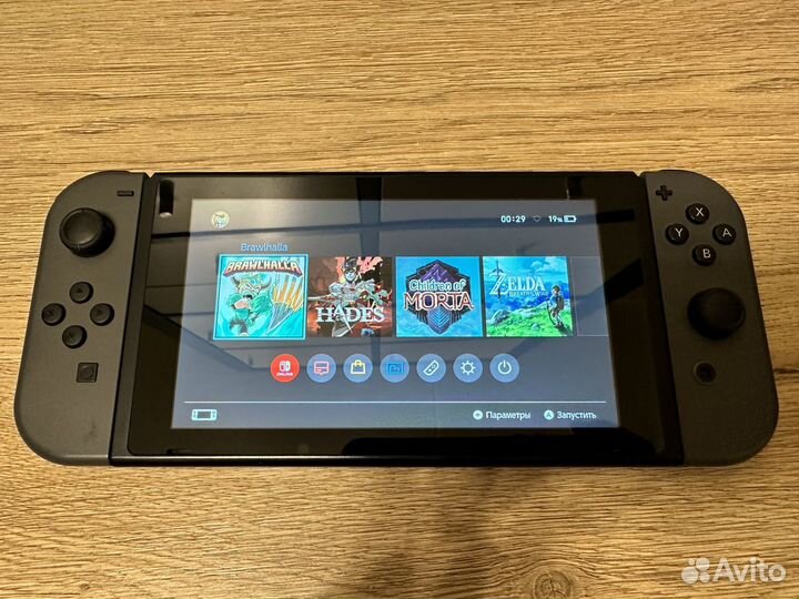 Nintendo switch rev 2 с играми