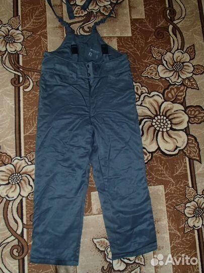 Брюки утепленные