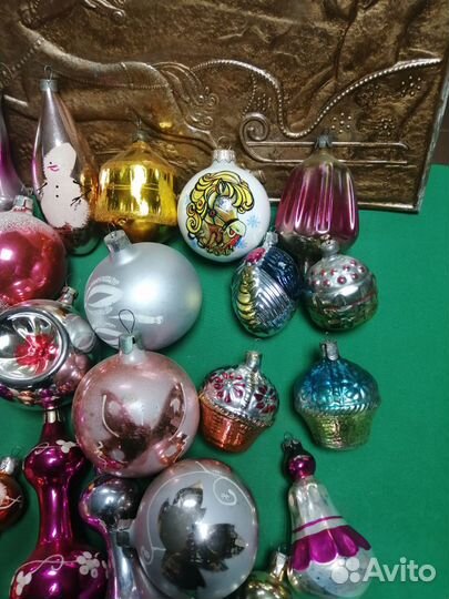 Елочные игрушки СССР