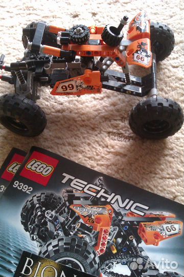 Lego 2 бионикла +, машина, + ручка, +более 200дета