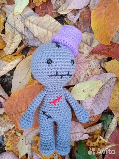 Кукла Вуду амигуруми