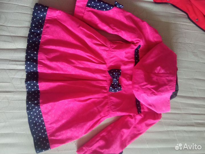 Плащ тренч детский для девочки