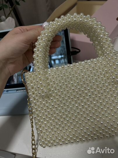 Сумка из бусин